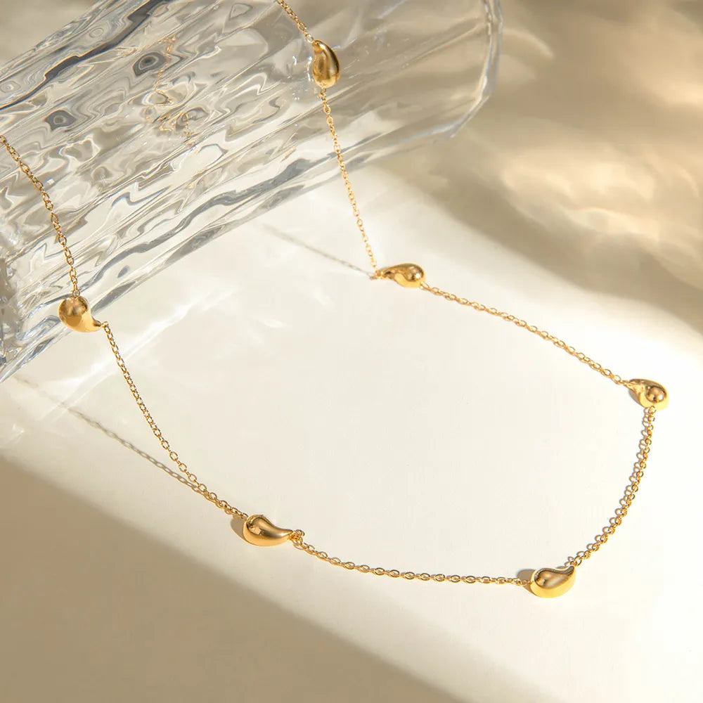 Collier plaqué or 18 carats