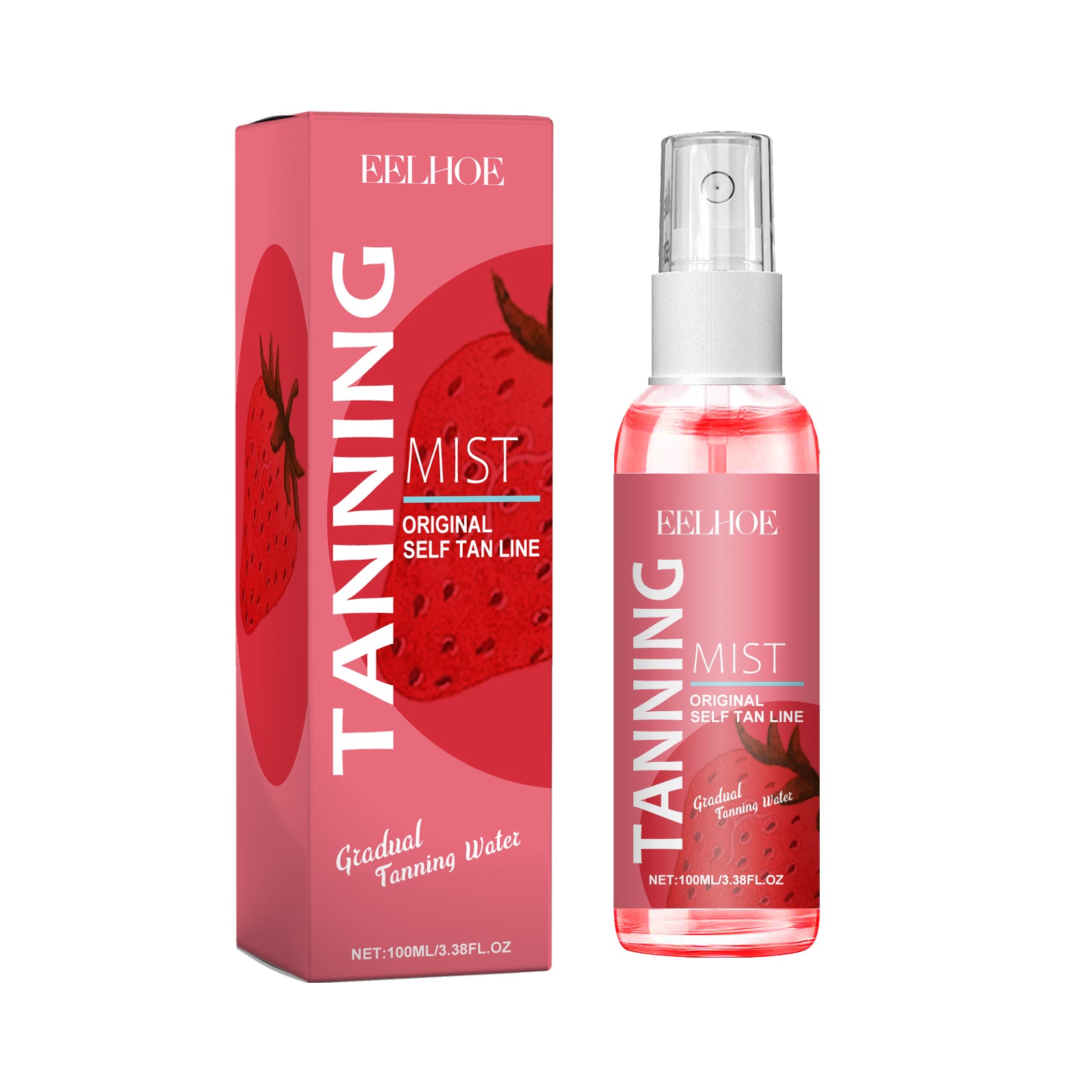 Brume autobronzante, bronzage sans soleil longue durée effet blé, soin hydratant doux pour la peau
