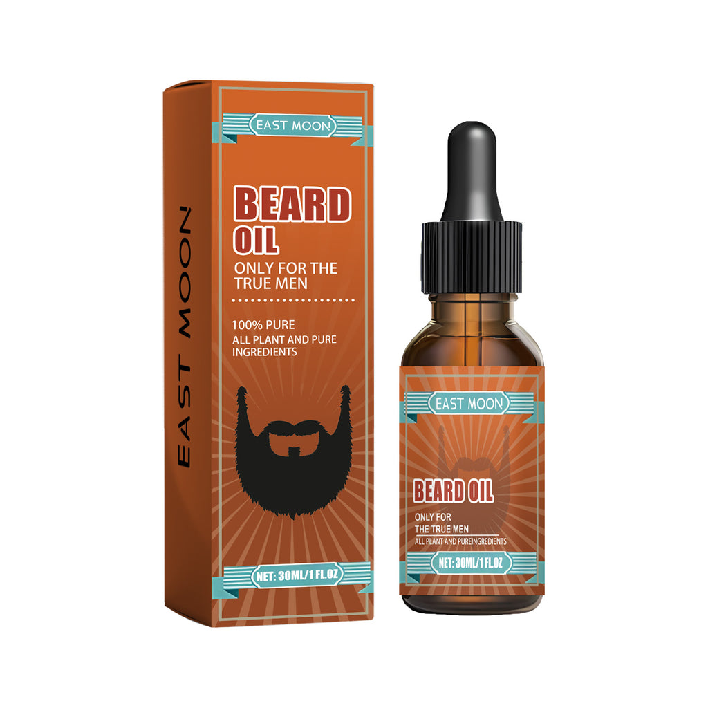 Huile à Barbe, Soin Homme Brillance Lissage Soin des Racines Hydratant Essence Huile