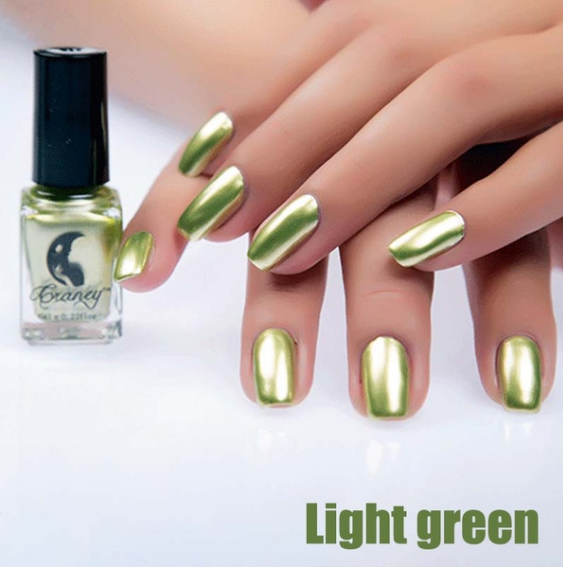 14 couleurs 6ML Vernis à ongles métallique miroir pour femme, accessoire de beauté maquillage tendance sexy