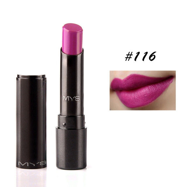 MYS Brand Rouge à Lèvres Mat Longue Durée Teinte Cosmétique Brillant à Lèvres Maquillage Rouge Batom