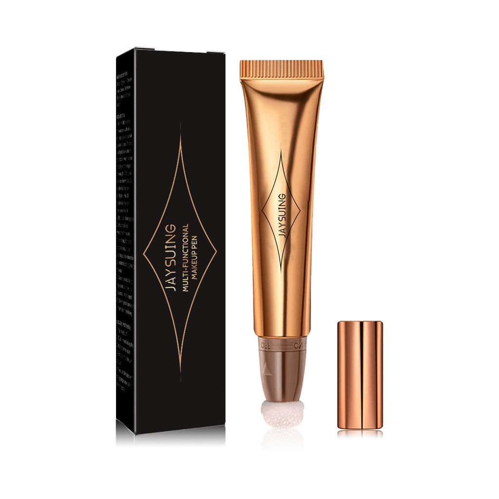 Jaysuing Crayon de Maquillage Multifonctionnel, Bâton de Contour Liquide Solide Fard à Joues et Illuminateur Facial