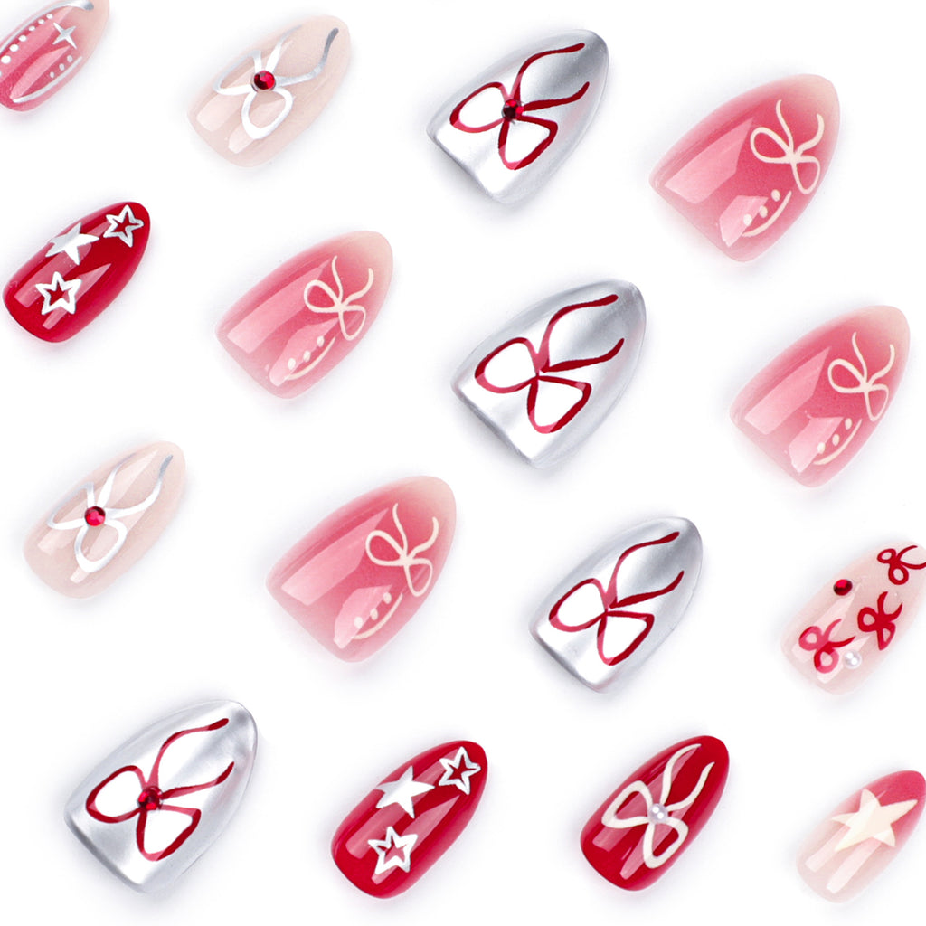 Ongles portables populaires européens et américains, faux ongles à strass flash explosifs