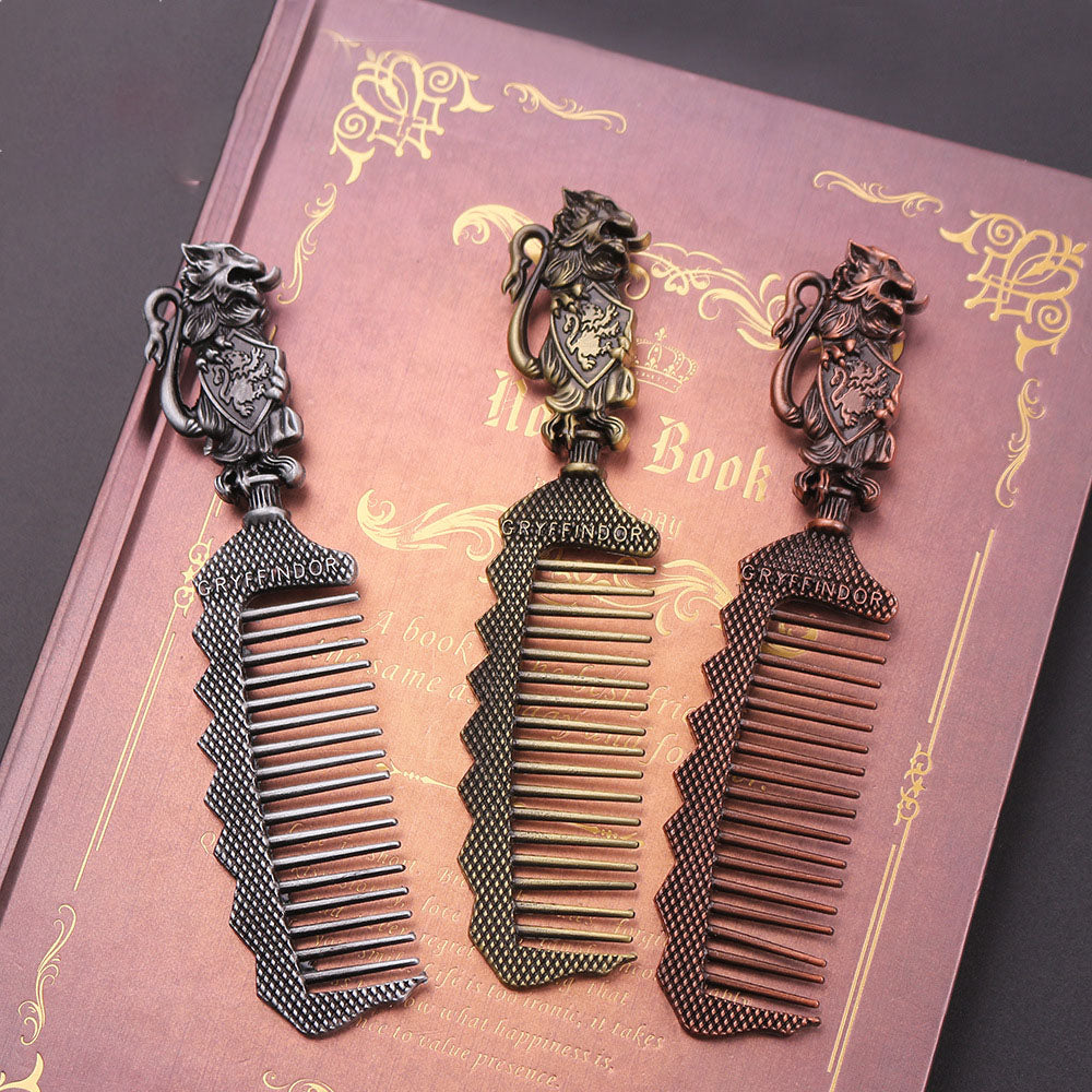 Peigne rétro Harry Potter - Peigne de style universitaire Gryffondor - Cadeau périphérique