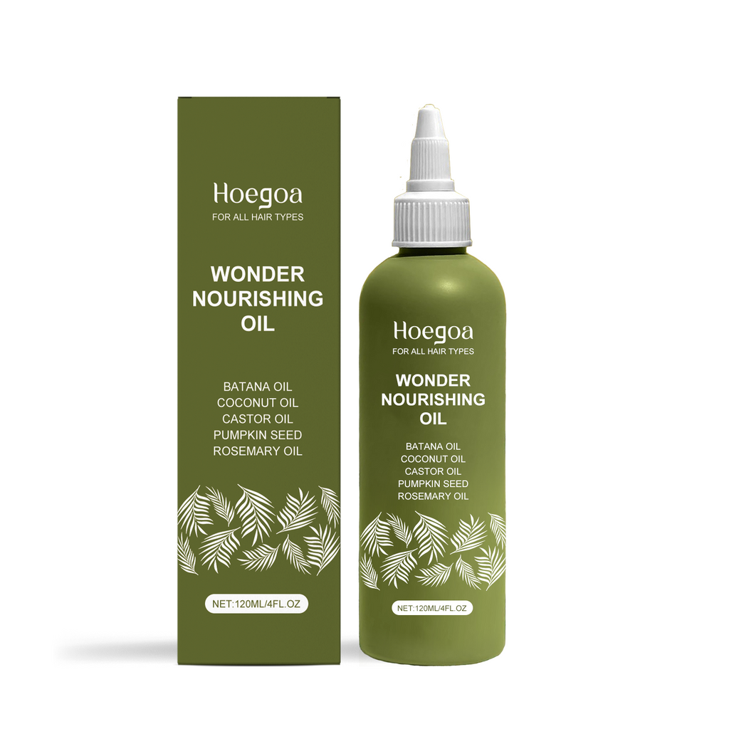 Huile Essentielle Capillaire Hoegoa Lissante Et Nourrissante Massage Apaisant du Cuir Chevelu Huile Essentielle Capillaire Tous Types de Cheveux