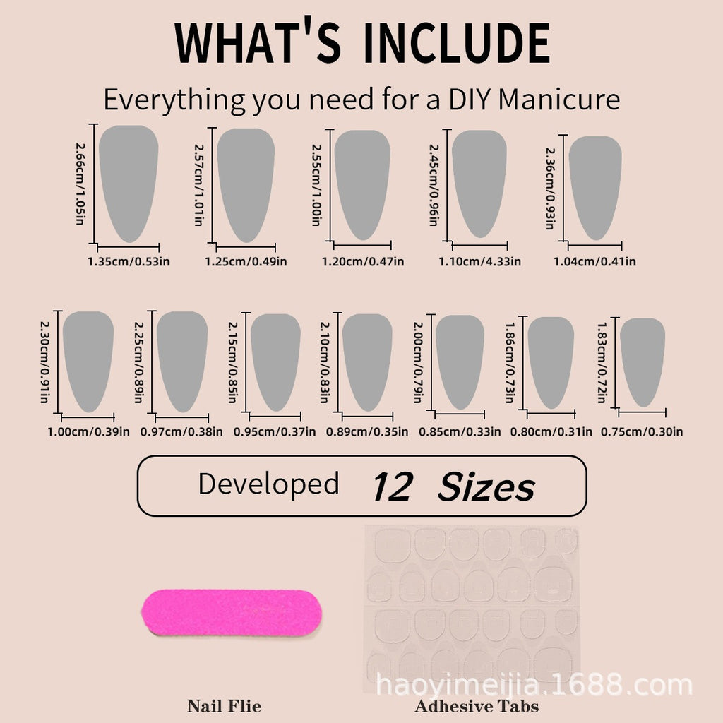 Nouveaux patchs à ongles portables à gradient pailleté, manucure en forme d'amande, faux ongles