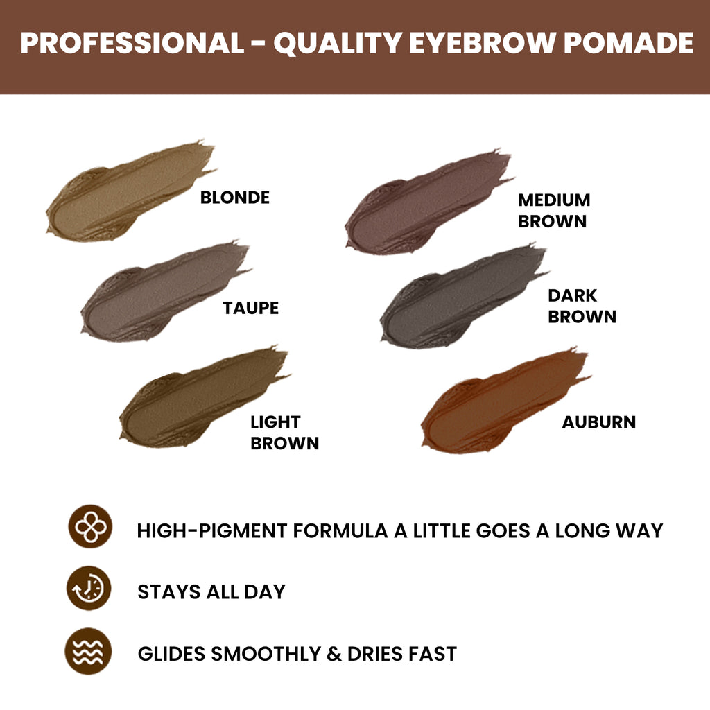 Kit de Pochoirs à Sourcils Parfaits EELHOE, Crème à Sourcils Imperméable et Lisse, Facile à Appliquer, Anti-Bavures, Sans Maquillage, Effet Naturel et Tridimensionnel