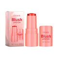 Rouge à lèvres blush, bâtonnet de gloss à lèvres blush longue durée, facile à colorer, nude clair naturel