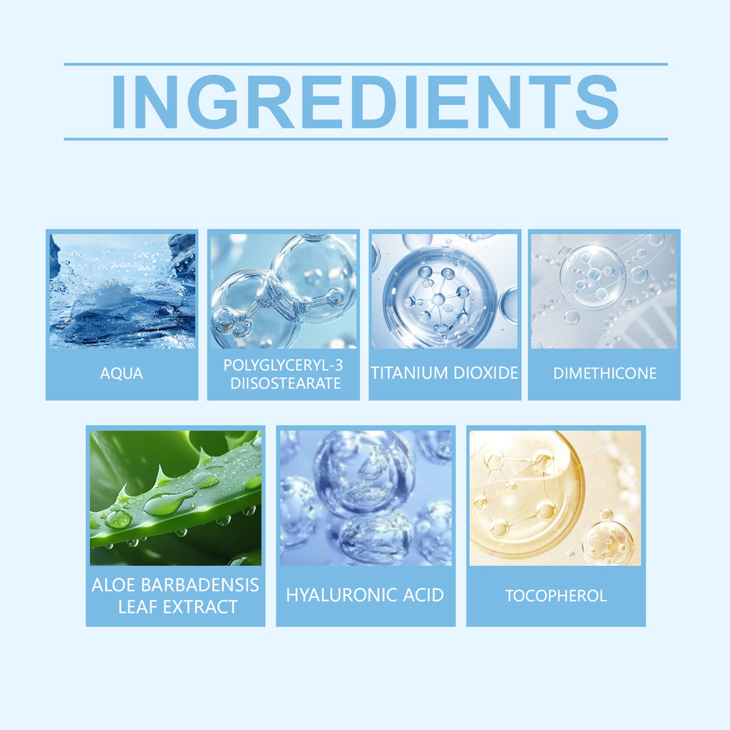 Série de Fonds de Teint Fluides Légers et Nourrissants Zephoco, Hydratants Légers, Éclaircissants, Hydratants et Ne Colla pas pour un Maquillage Naturel