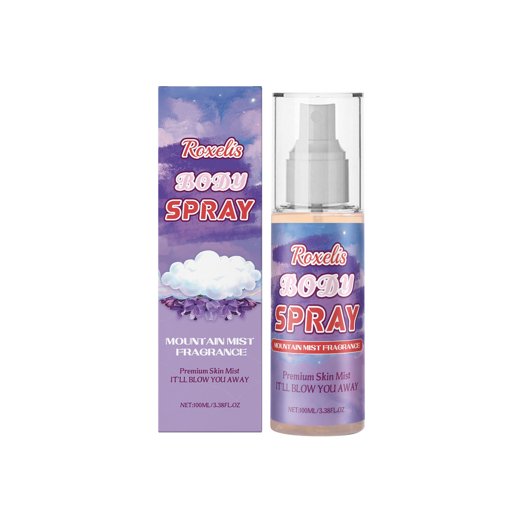 Roxelis Mountain Mist Parfum d'Ambiance Spray Niche Frais Ton Doux et Élégant Parfum Longue Durée Spray Corporel