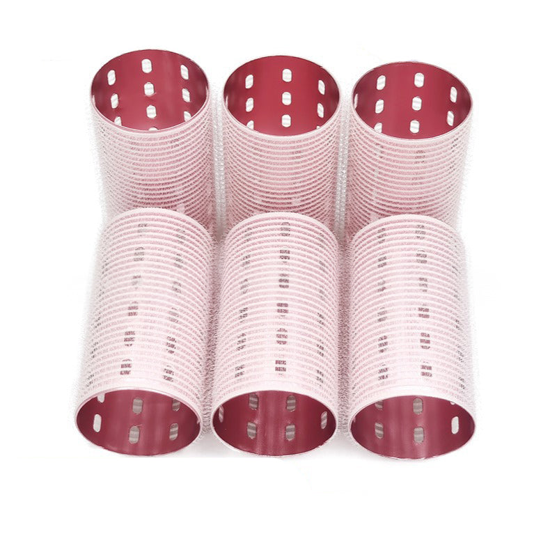 Bigoudis extra-longs à noyau en aluminium, 5x9cm, colorés, thermoconducteurs, pour une frange vaporeuse avec USB autocollant
