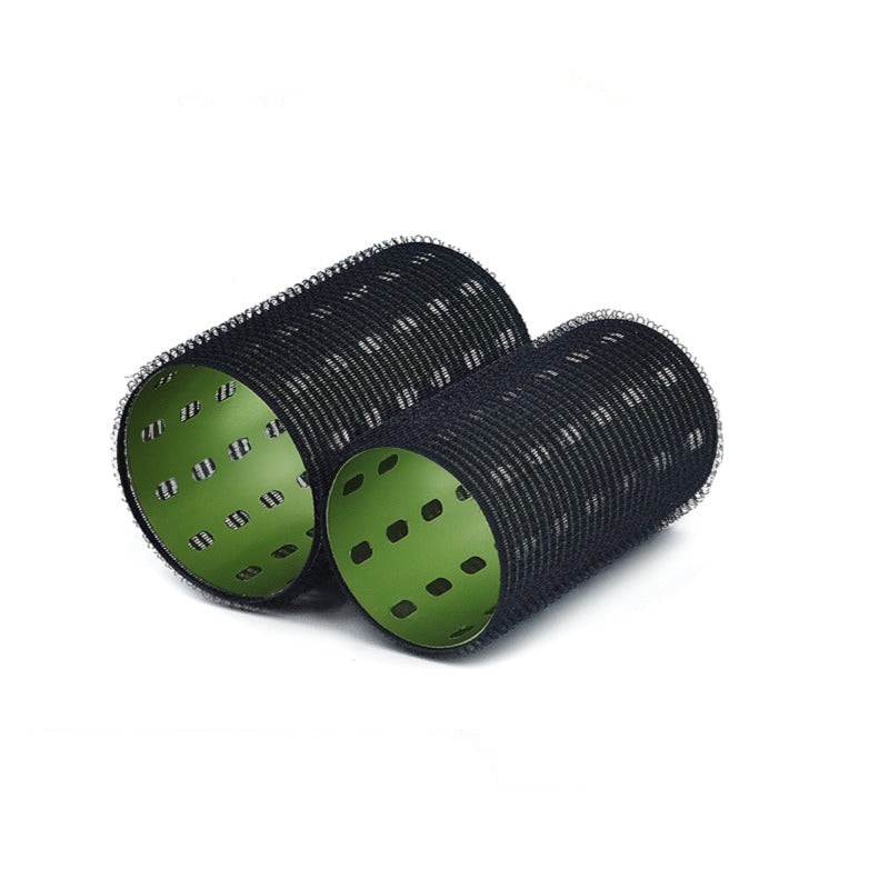 Bigoudis extra-longs à noyau en aluminium, 5x9cm, colorés, thermoconducteurs, pour une frange vaporeuse avec USB autocollant