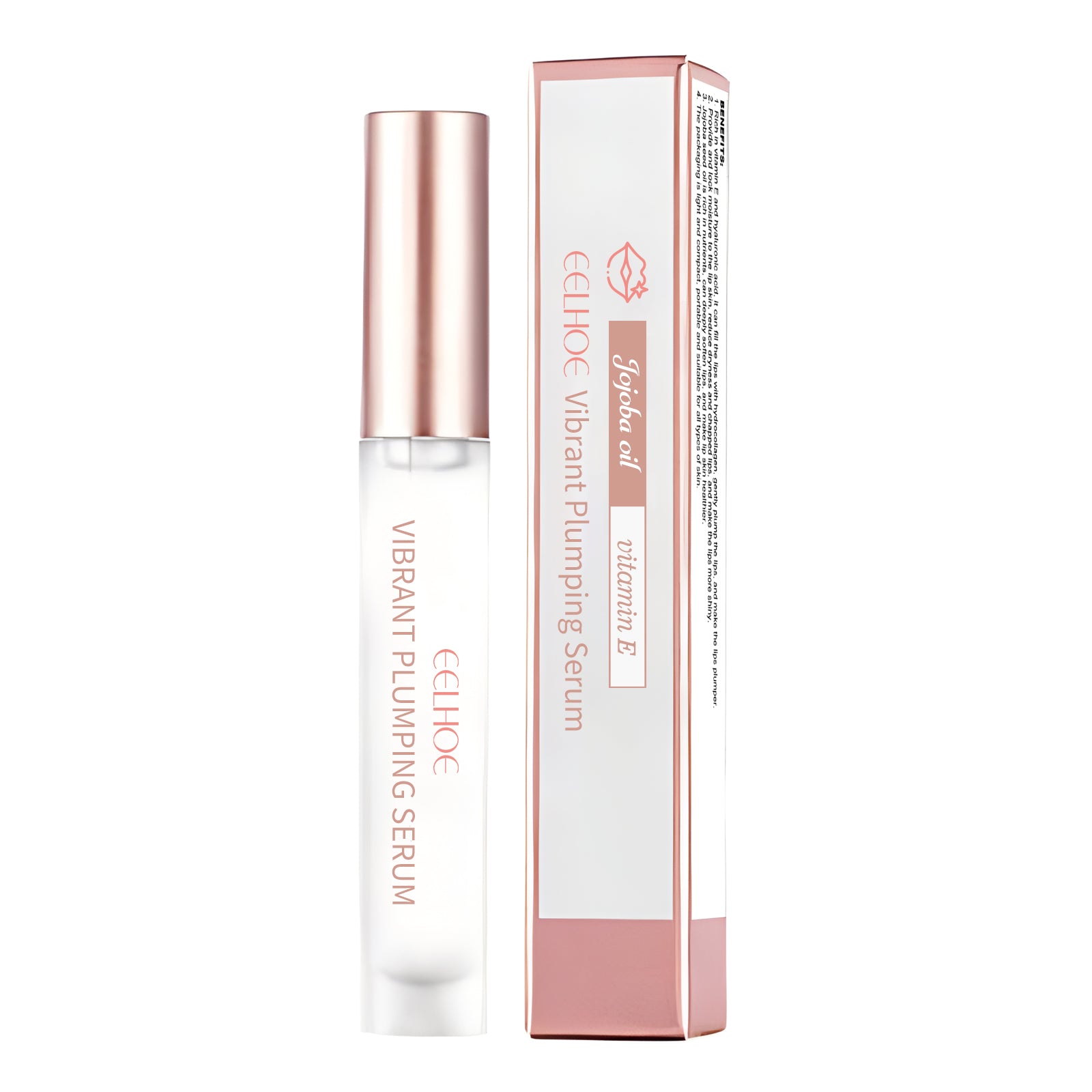 EELHOE Hydrate et repulpe les lèvres, baume anti-fissures et anti-dessèchement, estompe les rides des lèvres, lèvres hydratées, soin tendresse pour des lèvres pulpeuses.