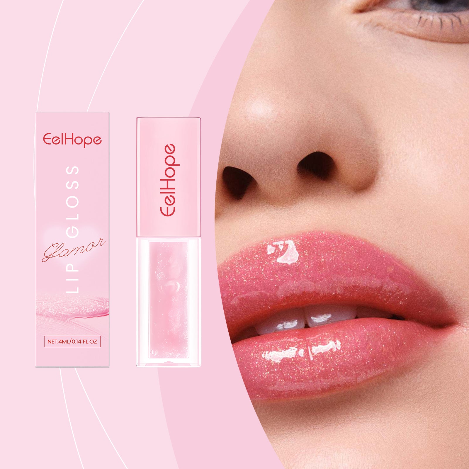 Brillant à lèvres Pheromone Charm, Maquillage Tendance Lèvre Féminine Couleur Vive Rouge à Lèvres Non-Fading