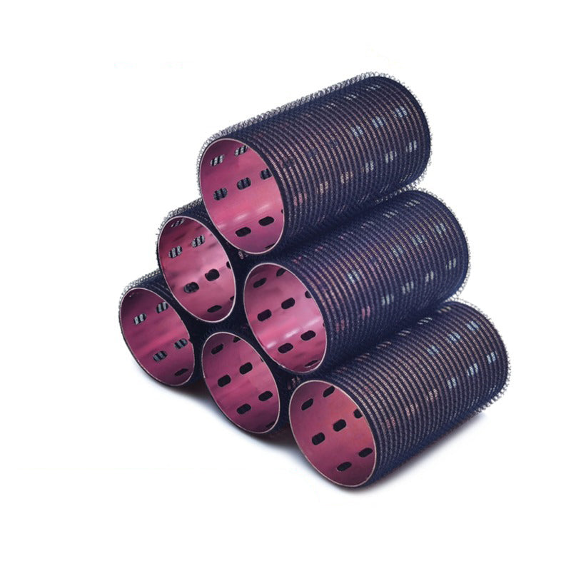 Bigoudis extra-longs à noyau en aluminium, 5x9cm, colorés, thermoconducteurs, pour une frange vaporeuse avec USB autocollant