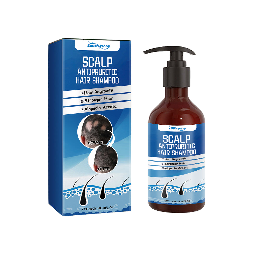 Shampoing Capillaire Antipruritique Cuir Chevelu, Shampoing Démêlant Cheveux Et Hydratant Cuir Chevelu Cheveux Denses Anti-Fixatif