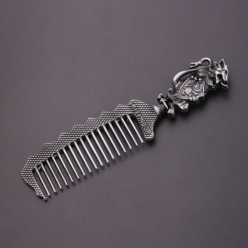 Peigne rétro Harry Potter - Peigne de style universitaire Gryffondor - Cadeau périphérique