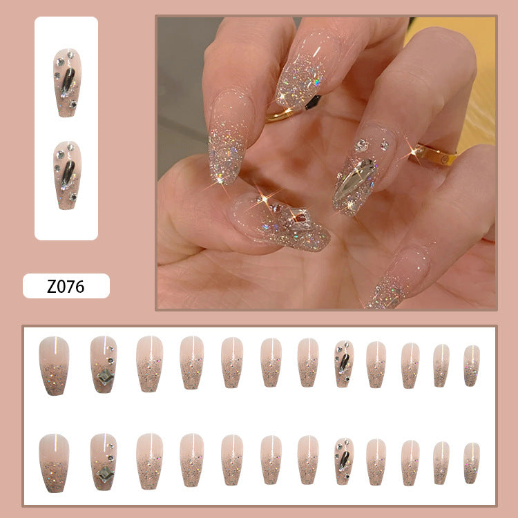 Faux Ongles Portables Ongles Amovibles Patch Ongles Faux Ongles Autocollants Ongles Manucure Fini