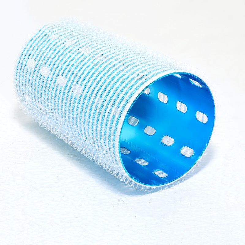 Bigoudis extra-longs à noyau en aluminium, 5x9cm, colorés, thermoconducteurs, pour une frange vaporeuse avec USB autocollant