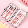 Ensemble de coupe-ongles Ciseaux Pince à peau morte Pince coupante Pédicure Couteau à rainure d'ongle Outil de manucure pour l'inflammation des ongles