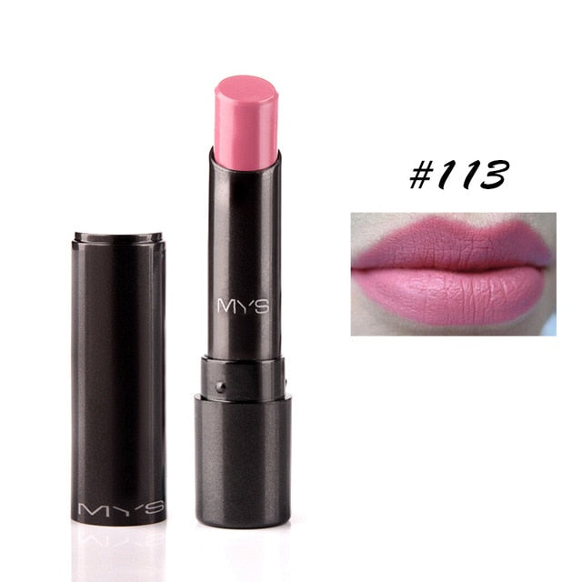 MYS Brand Rouge à Lèvres Mat Longue Durée Teinte Cosmétique Brillant à Lèvres Maquillage Rouge Batom