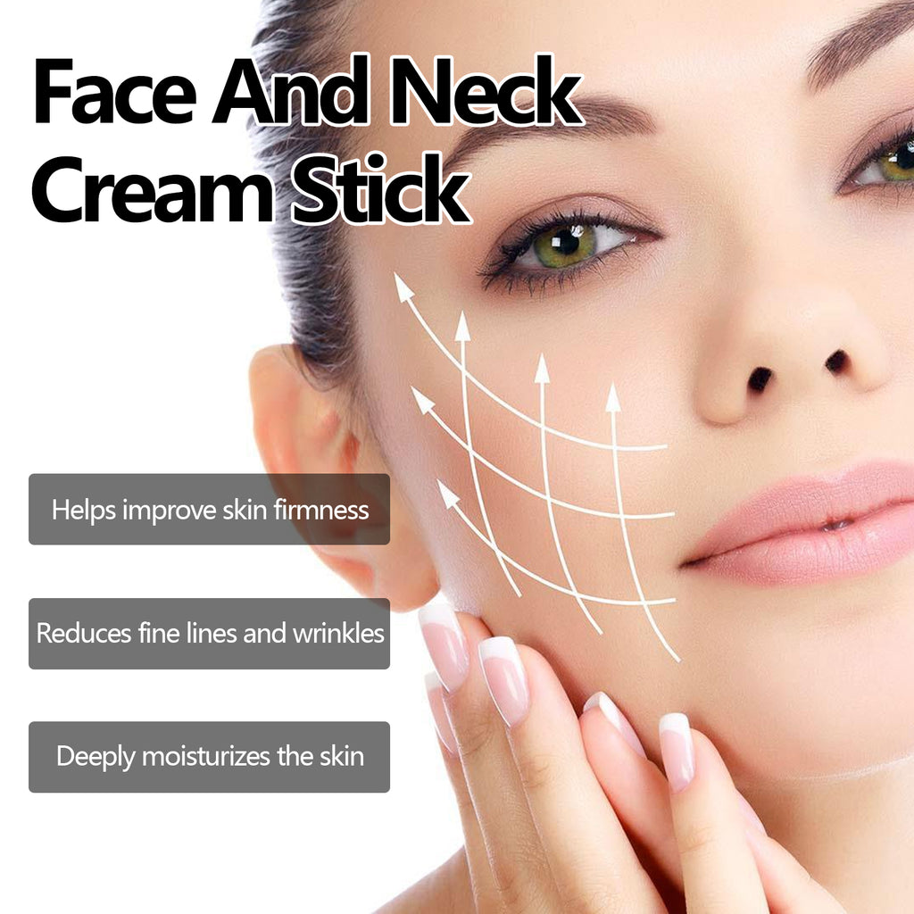Crème Liftante Raffermissante Visage et Cou, Atténue les Rides du Cou, Soin Hydratant Beauté du Visage et du Cou