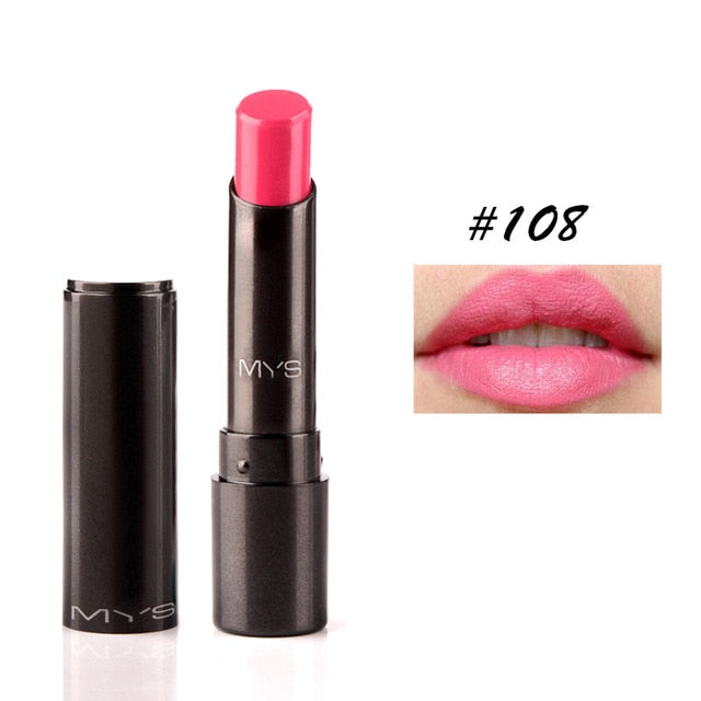 MYS Brand Rouge à Lèvres Mat Longue Durée Teinte Cosmétique Brillant à Lèvres Maquillage Rouge Batom