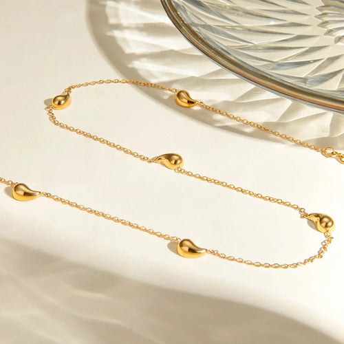 Collier plaqué or 18 carats