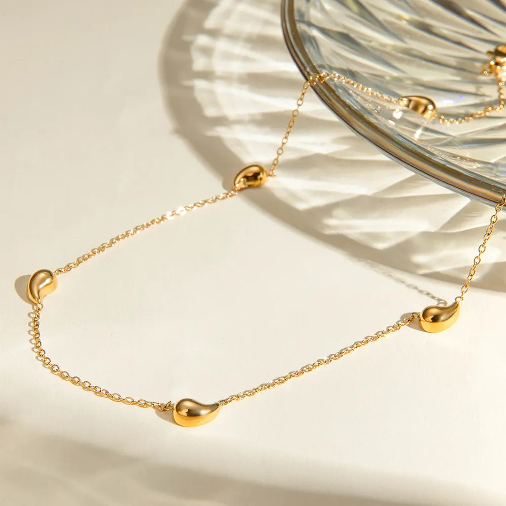 Collier plaqué or 18 carats