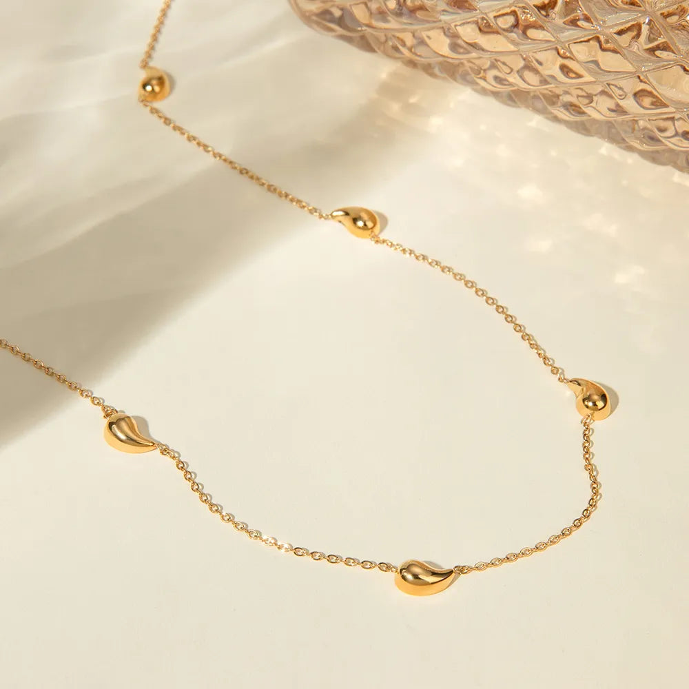 Collier plaqué or 18 carats