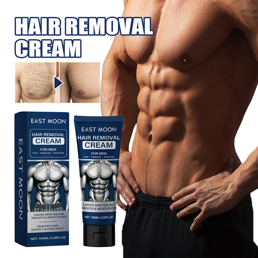 Crème dépilatoire, hommes, enlève la barbe, les aisselles, les mains et les jambes, douce, ne stimule pas la crème dépilatoire pour le corps