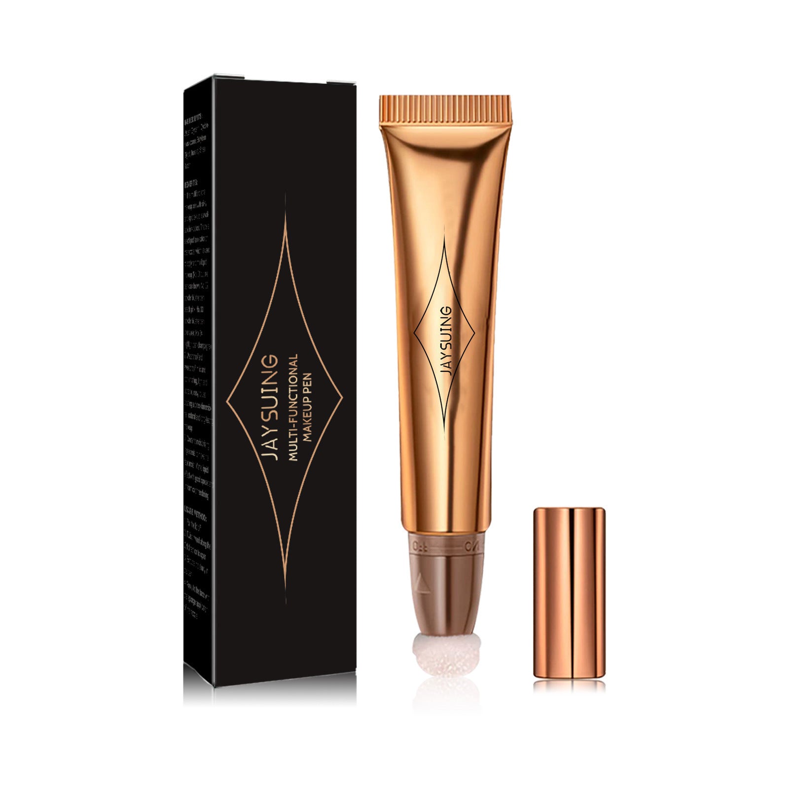 Jaysuing Crayon de Maquillage Multifonctionnel, Bâton de Contour Liquide Solide Fard à Joues et Illuminateur Facial