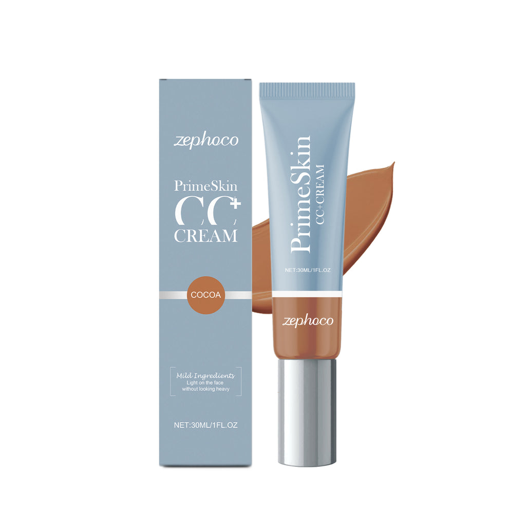 Série de Fonds de Teint Fluides Légers et Nourrissants Zephoco, Hydratants Légers, Éclaircissants, Hydratants et Ne Colla pas pour un Maquillage Naturel