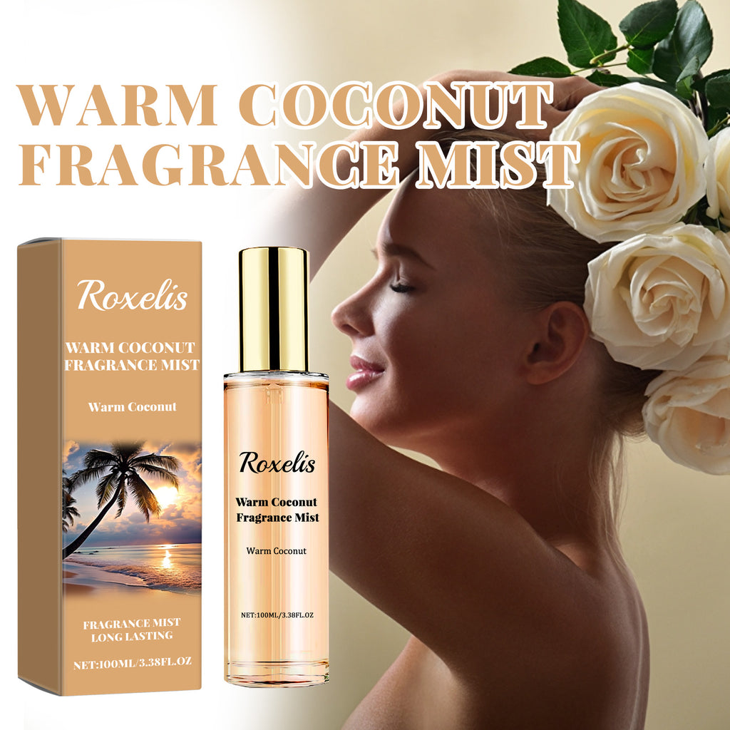 Brume Parfumée Noix de Coco Chaleureuse, Parfum Durable, Frais et Naturel, pour Rendez-vous en Couple, Apporte une Ambiance de Rencontre