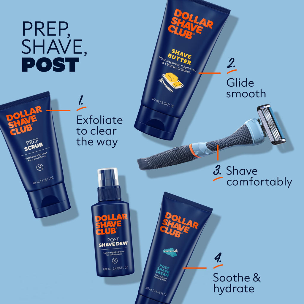 Dollar Shave Club | Crème après-rasage 100 ml (Lot de 2) | Lotion hydratante après-rasage