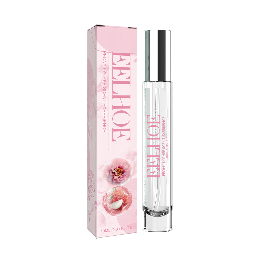 Parfum Pivoine Litchi, Parfum Frais Naturel Longue Durée, Parfum de Niche Portable
