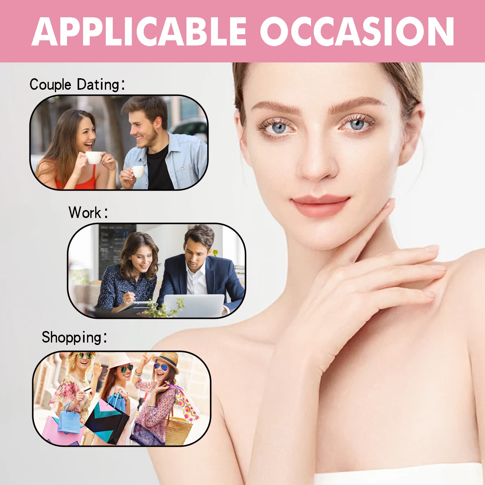 Parfum Pivoine Litchi, Parfum Frais Naturel Longue Durée, Parfum de Niche Portable