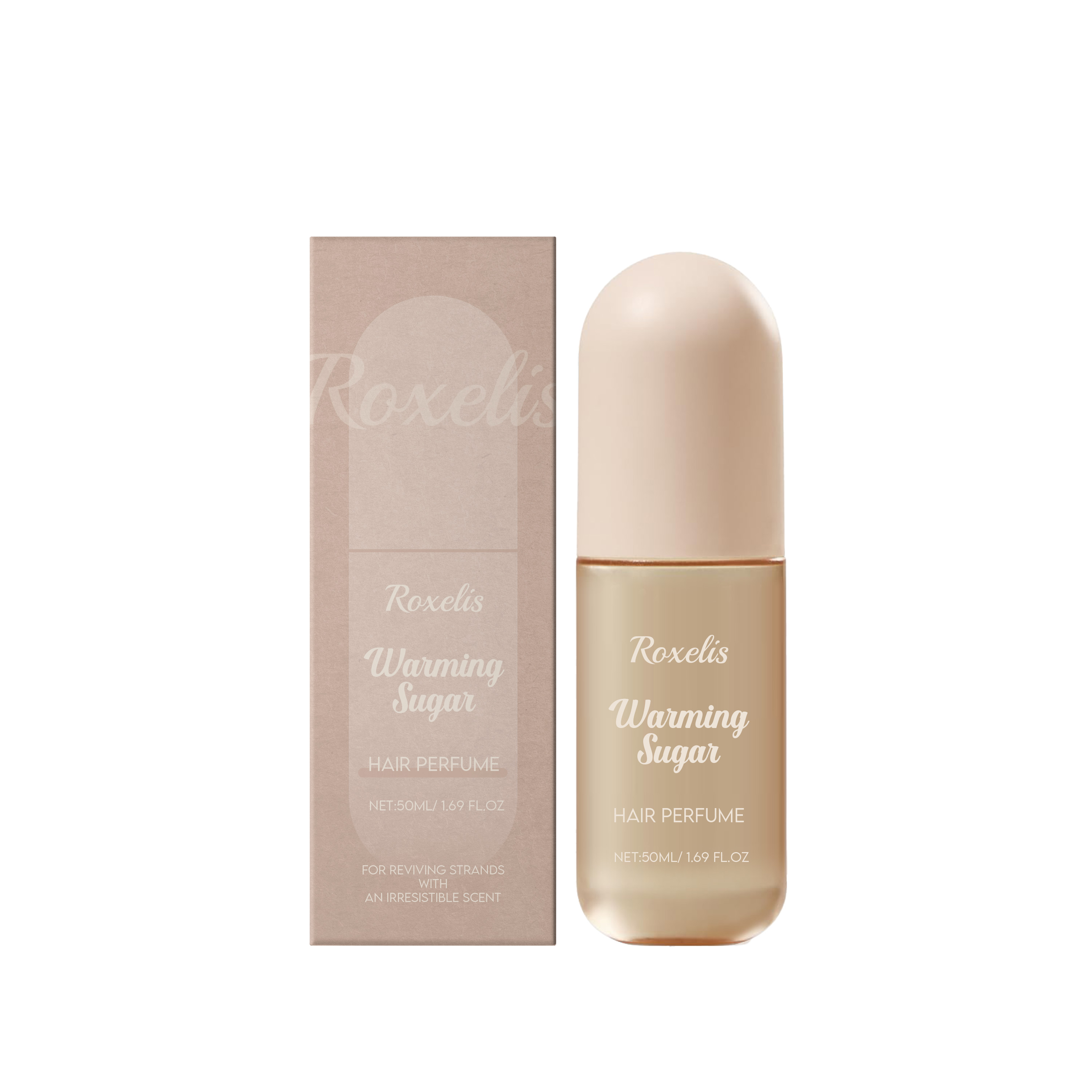 Spray parfumé à la vanille Roxelis, spray rafraîchissant naturel et doux pour le corps et les cheveux, usage quotidien