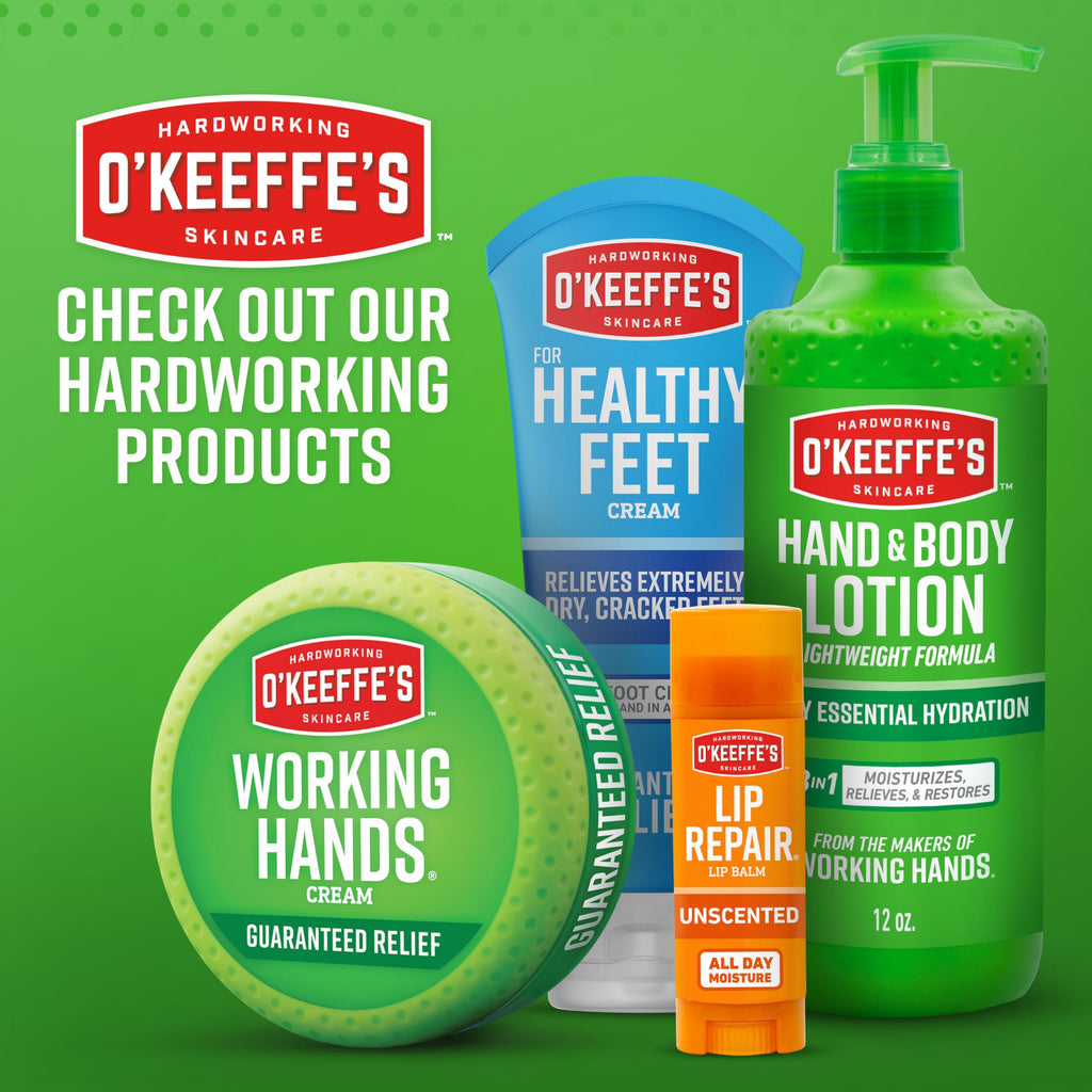 O'Keeffe's Crème Mains Peaux Très Sèches et Abîmées