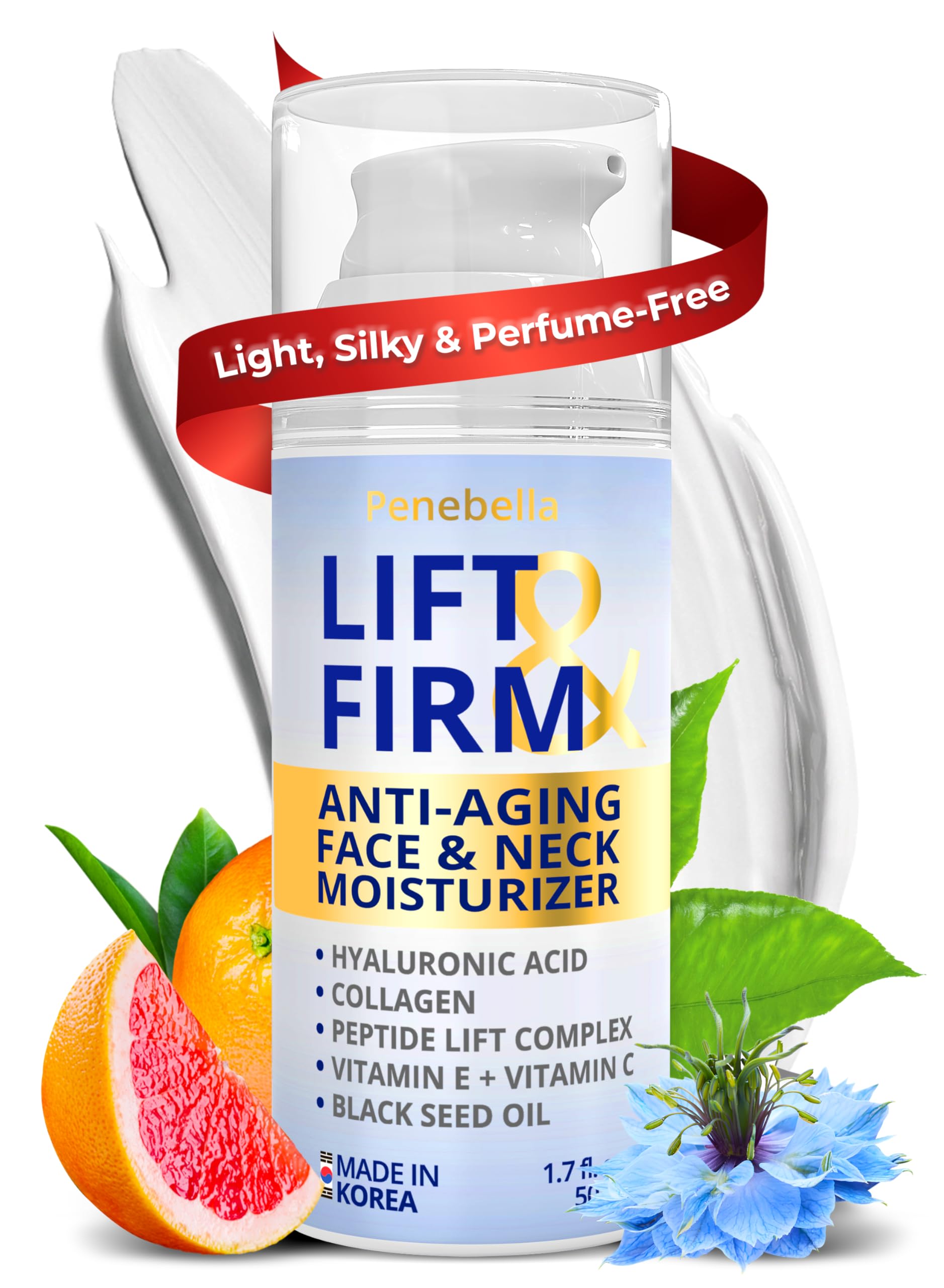 Crème anti-âge visage et cou PENEBELLA Lift & Firm