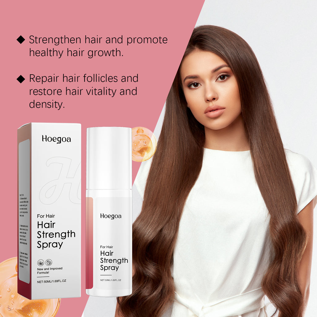 Hoegoa Spray Capillaire, Traitement Essence Hydratante Et Assouplissante Pour Le Cuir Chevelu, Améliore L'état Des Cheveux