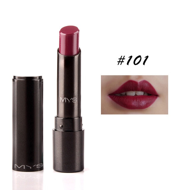 MYS Brand Rouge à Lèvres Mat Longue Durée Teinte Cosmétique Brillant à Lèvres Maquillage Rouge Batom