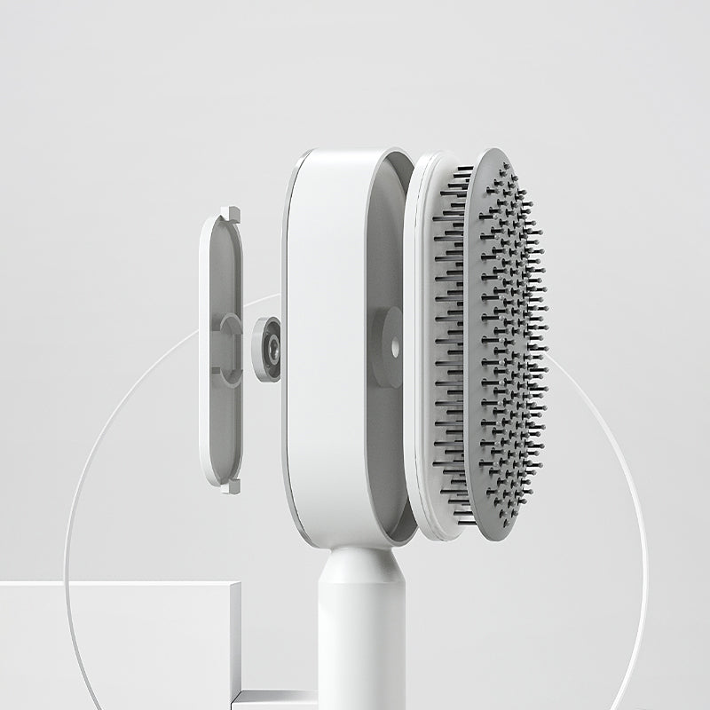 Conception de nettoyage par pression améliorée Peigne coussin d'air pour cheveux longs de femme Peigne de massage à airbag Peigne domestique