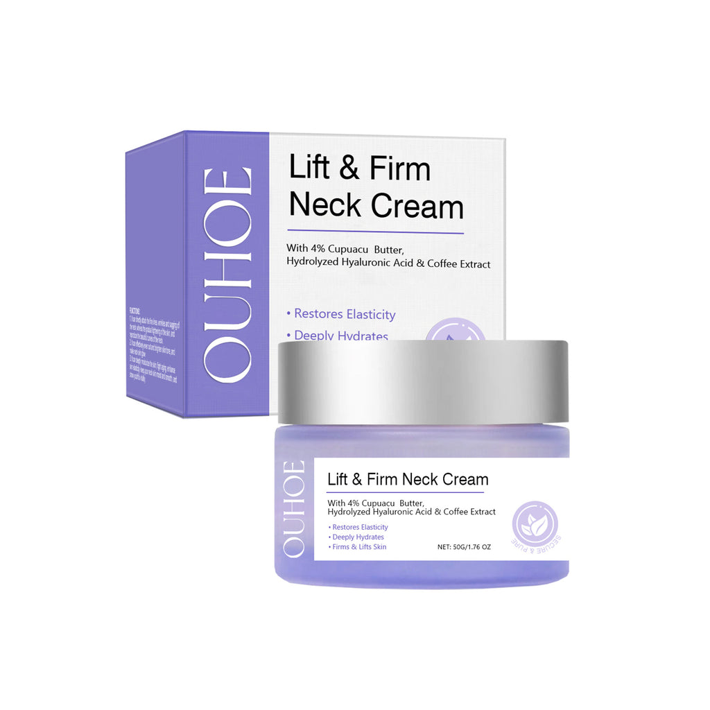 Crème pour le cou OUHOE - Lotion de soin hydratante, nourrissante et rafraîchissante pour le cou et le corps