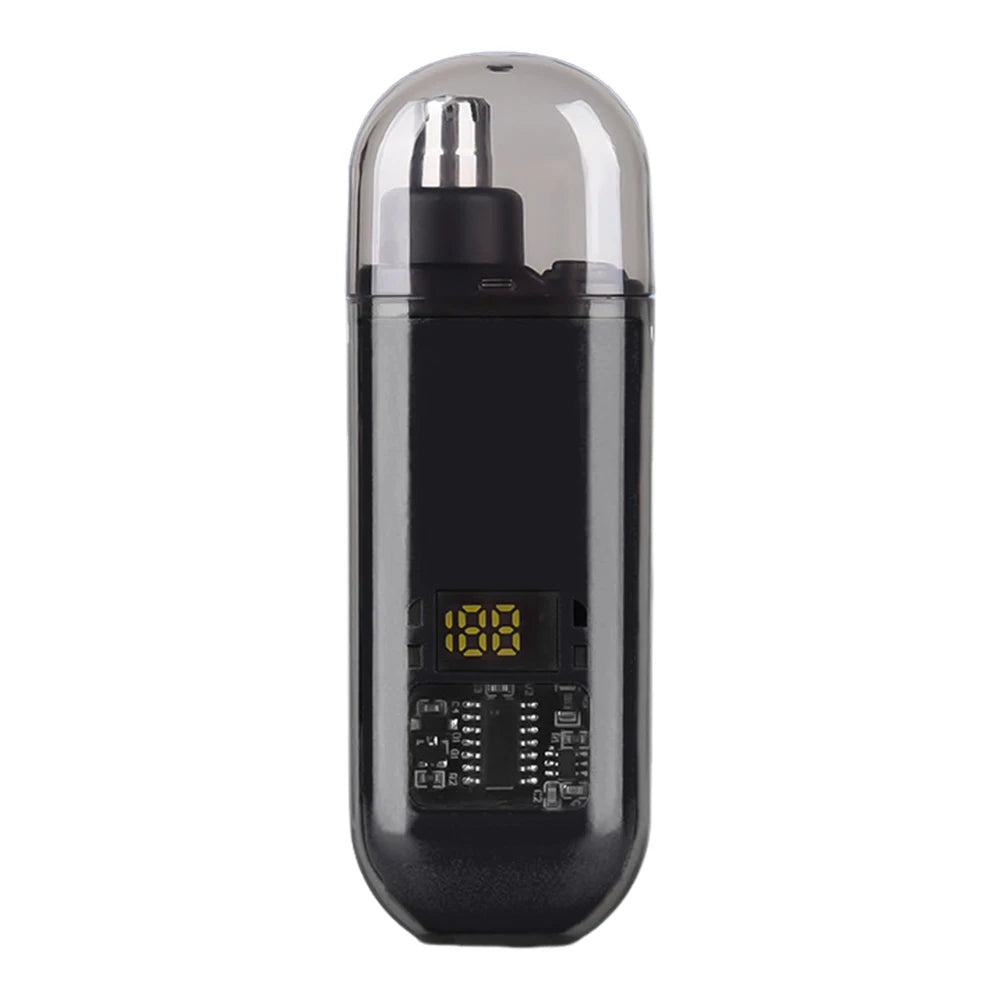 Tondeuse électrique à poils de nez, Recharge USB, Tondeuse à poils de nez et d'oreilles, Tondeuse électrique portable à poils de nez, Recharge rapide pour hommes