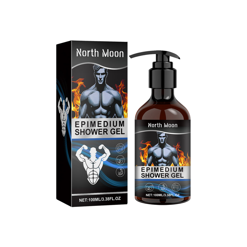 Gel douche soin corporel homme North Moon Hydrate et rafraîchit corps et peau Traitement de massage