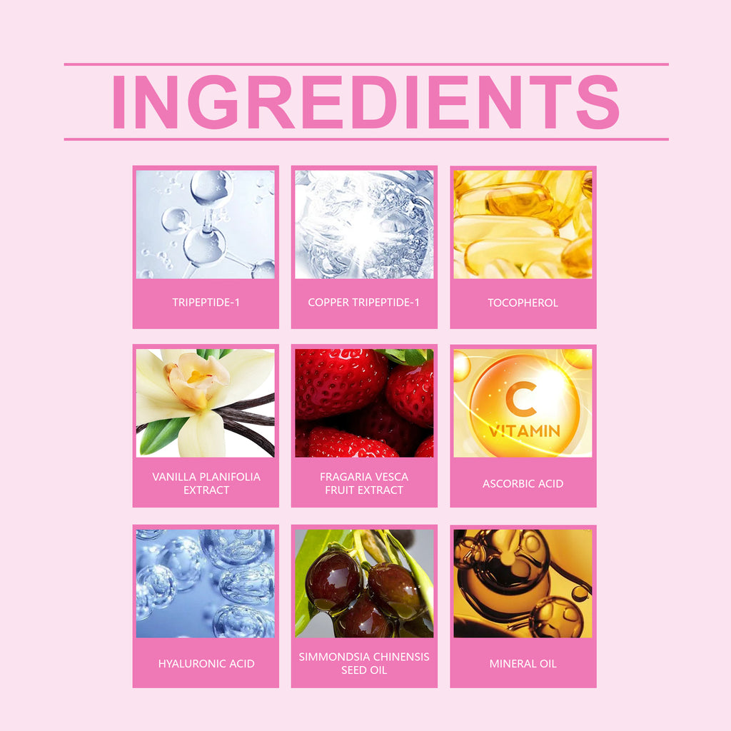 OUHOE Huile Essentielle Après-Rasage Fraise Hydrate, Adoucit et Prend Soin de la Peau en Douceur