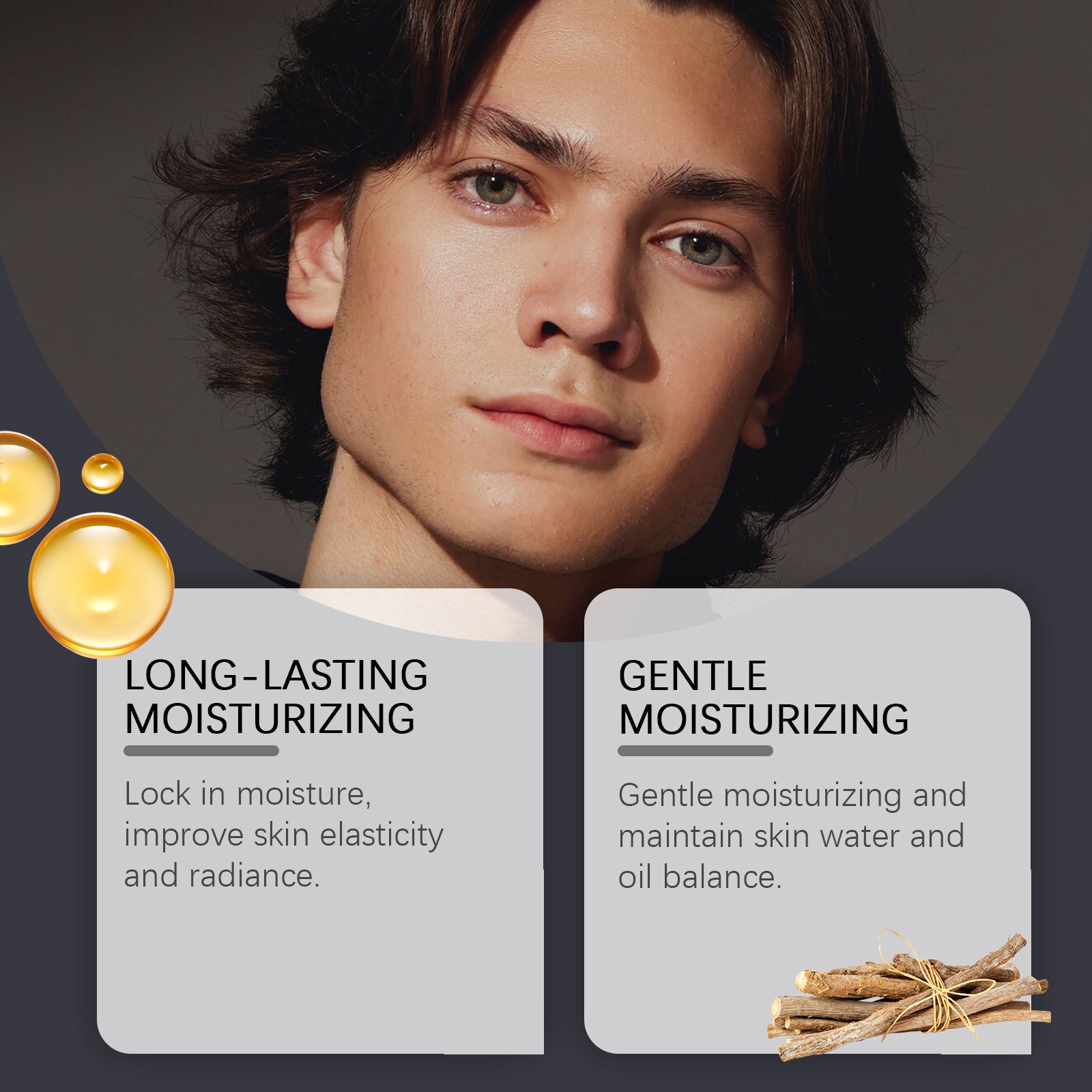 Lotion après-rasage, soin après-rasage rafraîchissant, soin rafraîchissant, lotion hydratante et nourrissante
