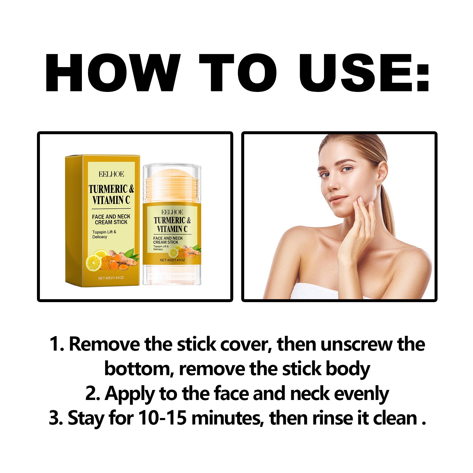 Crème Liftante Raffermissante Visage et Cou, Atténue les Rides du Cou, Soin Hydratant Beauté du Visage et du Cou