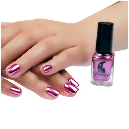 14 couleurs 6ML Vernis à ongles métallique miroir pour femme, accessoire de beauté maquillage tendance sexy